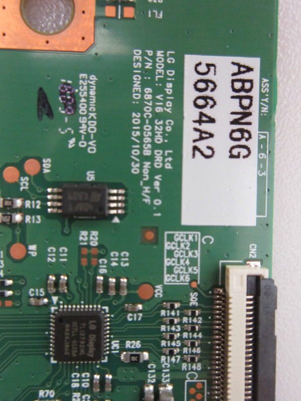 LG 32LK610BPUA.BUSWLJM T-Con Board (6870C-0565B) 6871L-5664A