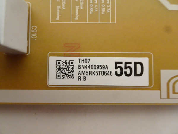 Samsung UN55LS03NAFXZA Power Supply (L55F6_NHS) BN44-00959A