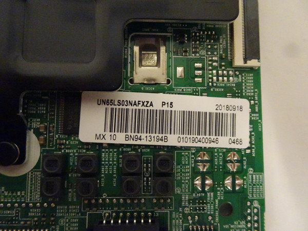 Samsung UN65LS03NAFXZA Main Board (BN97-14651B) BN94-13194B