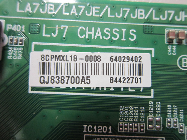 LG 32LV340H-UA.AUSYLJM Main Board (EAX67258604) EBU64029402