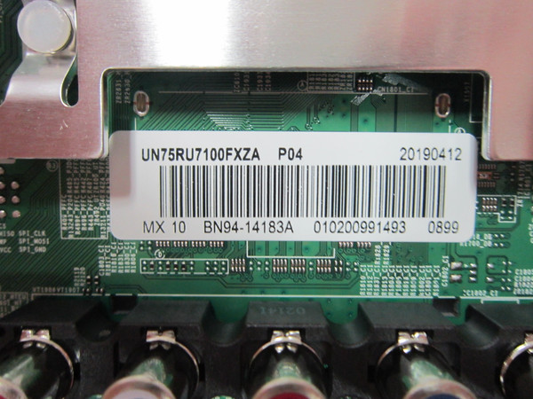 Samsung UN75RU7100FXZA Main Board (BN97-15884M) BN94-14183A
