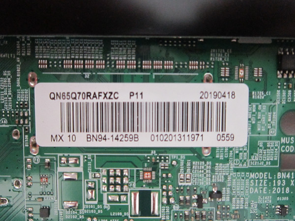 Samsung QN65Q70RAFXZC Main Board (BN97-15737A) BN94-14259B