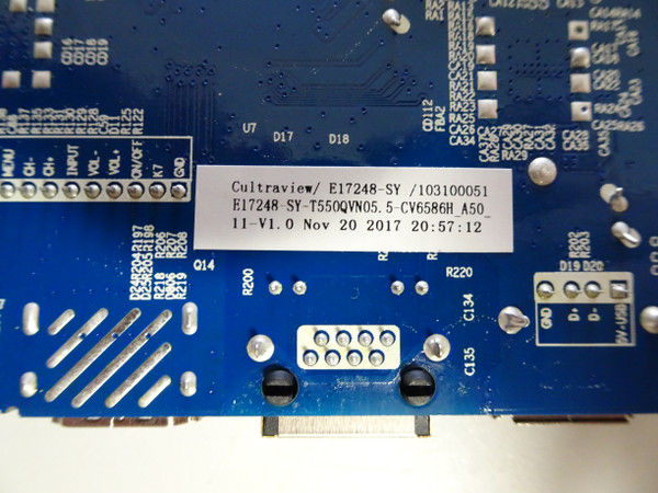 Element E4SFT5517 Main Board (CV6586H-A50, 7BH1370) E17248-SY