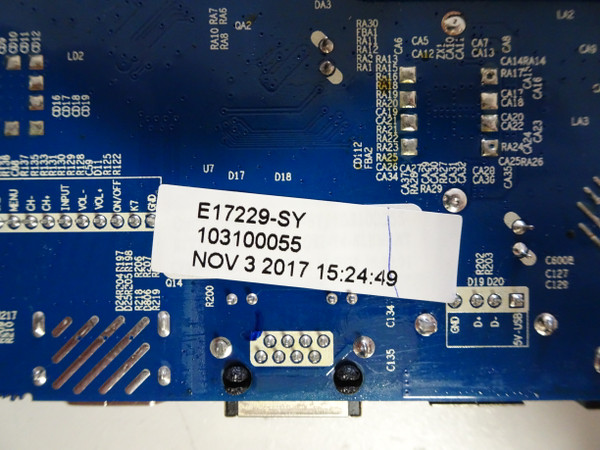 Element E4SFT5017 Main Board (CV6586H-A50, 79H1282) E17229-SY