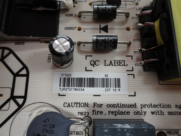 Insignia NS-49D420NA18 Power Supply (HLL-4255WP) 217623