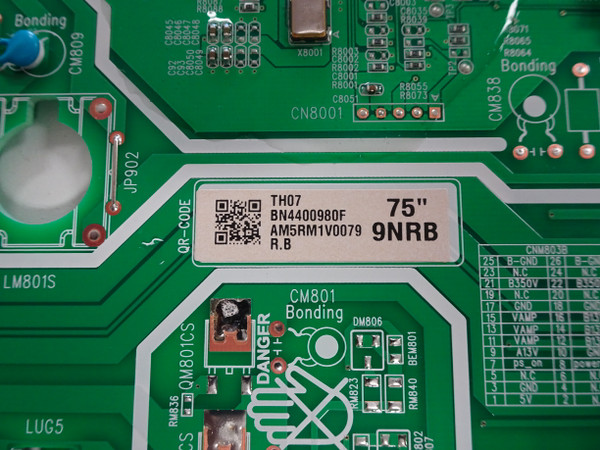 Samsung QN75Q90RAFXZA LED Driver (L75S9NRB_RHS) BN44-00980F