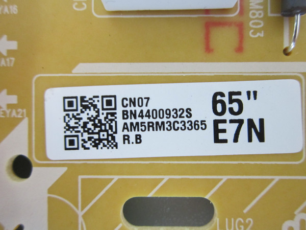 Samsung UN65RU7100FXZA Power Supply (L65E7N_RHS) BN44-00932S