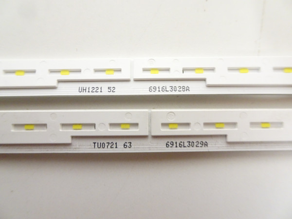 LG 65UJ7700-UA LED Backlight Strip Set (2) 6916L-3028A/6916L-3029A