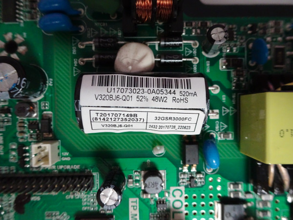 Polaroid 32GSR3000FC Main Board (TP.MS3553.PB818) U17073023