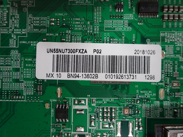 Samsung UN55NU7300FXZA Main Board (BN97-14772Y) BN94-13602B