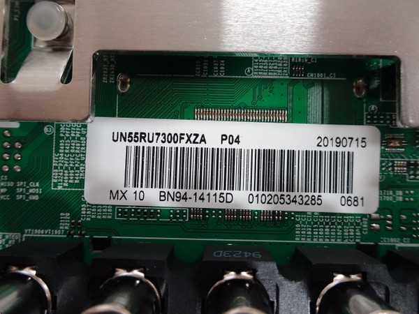 Samsung UN55RU7300FXZA Main Board (BN97-16190A) BN94-14115D