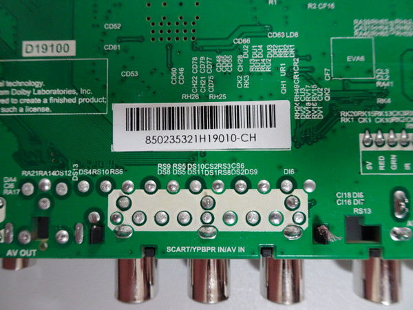 Onn ONA43UB19E04 Main Board (TP.MS3458.PC757) 850235321 H19010-CH