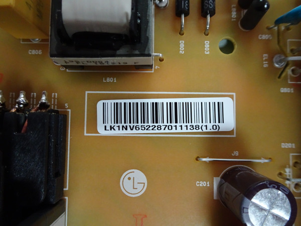 LG 65UM7300PUA Power Supply (LGP65T-19U1) EAY65228701