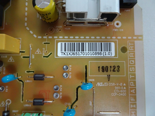 LG 43UM7300PUA Power Supply (EAX68304101, LGP43T-19U1) EAY65170101