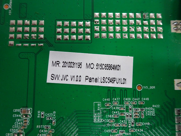 JVC 515C65864M01 (UM5501UN) Main Board for LT-55MA888
