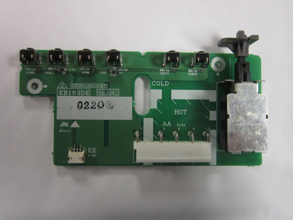 Sharp KB163DE Power Button Board, SB163WJ