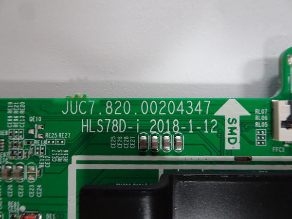Element E2SW5018 Main Board (HLS78D-I) JUC7.820.00204347-  50" Only