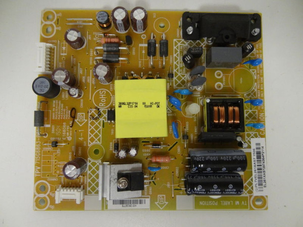 Vizio D32H-C1 Power Supply PLTVEL261XAS7