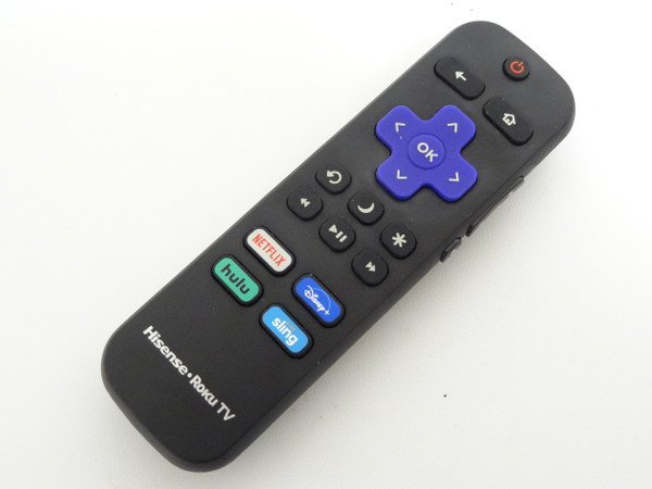 Hisense 50R6090G Roku Remote (NETFLIX HULU DISNEY+ SLING)