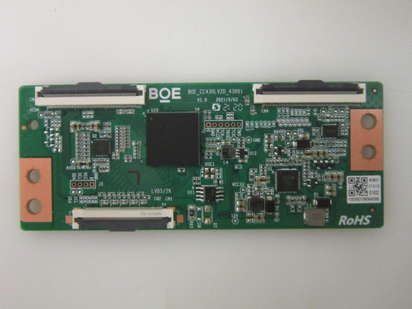 Vizio D43f-J04 T-Con Board (BOE_CC430LV2D_43001) KSD06210605