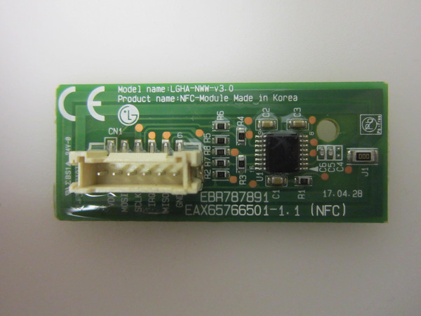 LG LWS3063BD/00 Oven WiFi Module (EAX65766501) EBR78789101