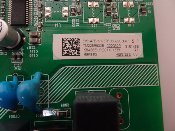 Hisense 58R6E3 Main Board 315147E