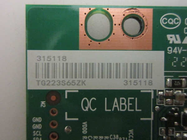Hisense 50U6HF T-Con Board 315118