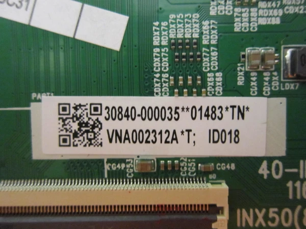 TCL 43S435 T-Con Board 30840-000035