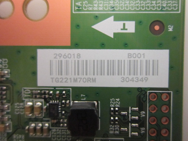 Hisense 75U6G T-Con Board 296018