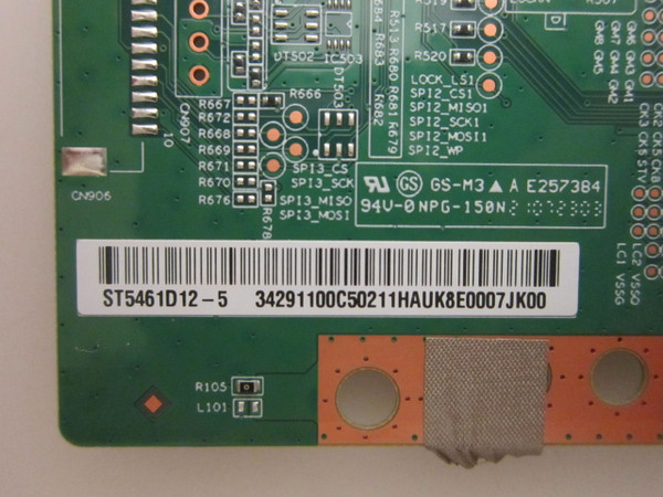 JVC LT-55MAW595 T-Con Board 34.29110.0C-V2