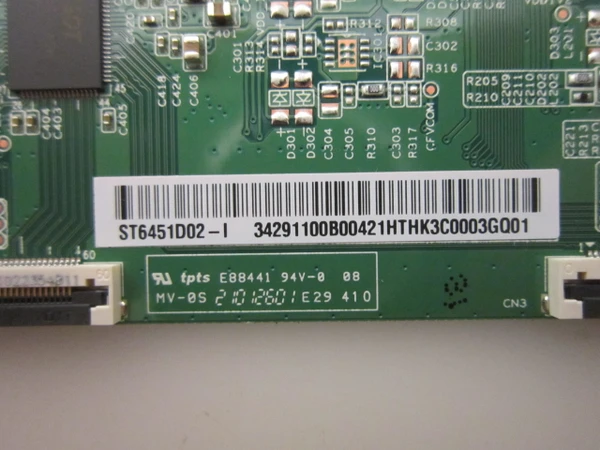 TCL 65S531 T-Con Board 34.29110.0B0