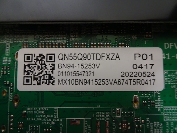 Samsung QN55Q90TDFXZA Main Board BN94-15253V