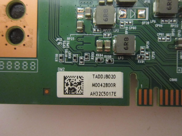 Onn 100012587 T-Con Board TADDJB020