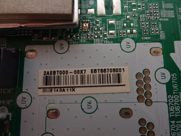 LG 86UN9070AUD.BUSWLKR Main Board EBT66708001