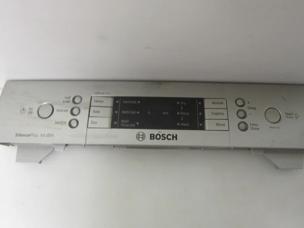 Bosch SPE68U55UC/58 Dishwasher Control Panel Assembly - PANEL ONLY 11016042