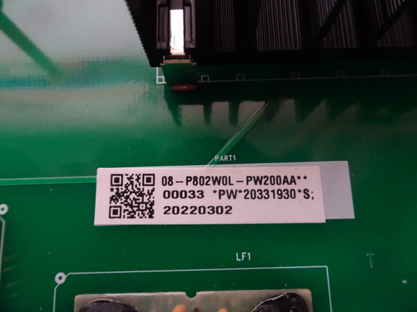 TCL 85R745 Power Board 08-P802W0L-PW200AA