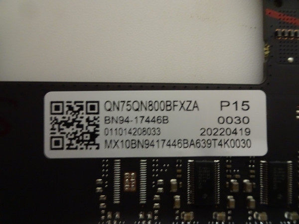 Samsung QN75QN800BFXZA Main Board BN94-17446B