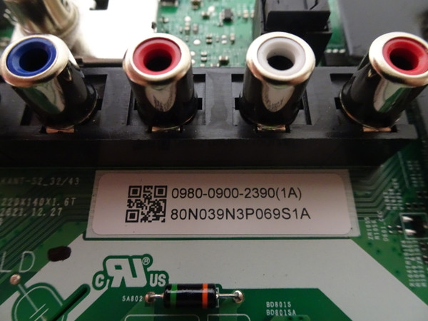 Samsung UN32N5300AXZA Main Board 0980-0900-2390