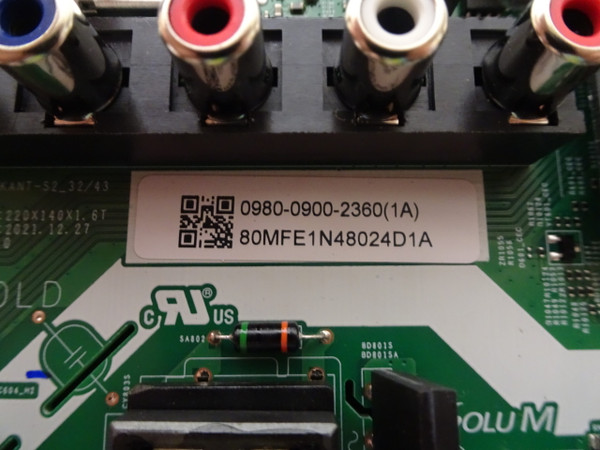 Samsung UN32N5300AXZA Main Board 0980-0900-2360