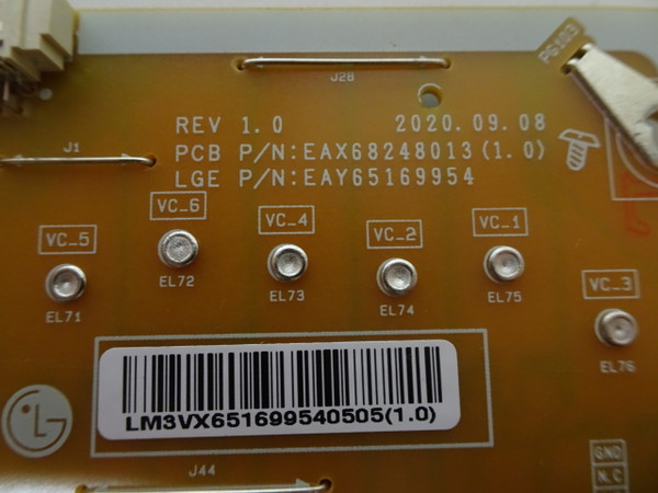 LG 55NANO85UNF.BUSFLJR Power Board EAY65169954