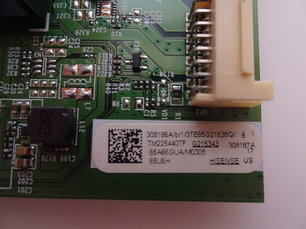 Hisense 65U6H Main Board 308186A