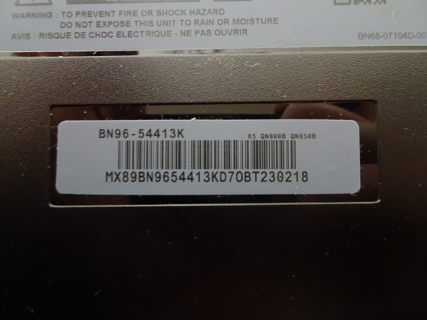 Samsung 65" QN800B, QN850B One Connect BN96-54413K - No Cords - Used