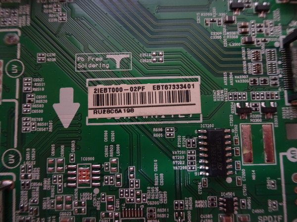 LG 86UQ8000AUB.BUSYLKR Main Board EBT67333401