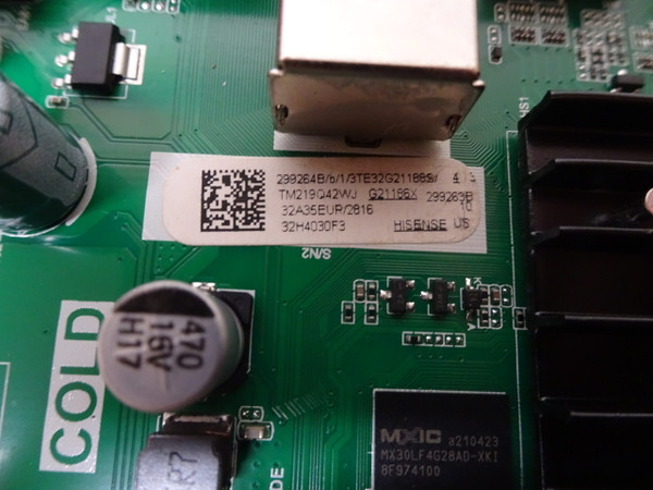 Hisense 32H4030F3 Main Board 299264B