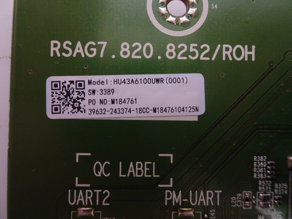 Hisense 43R6E Main Board 243374