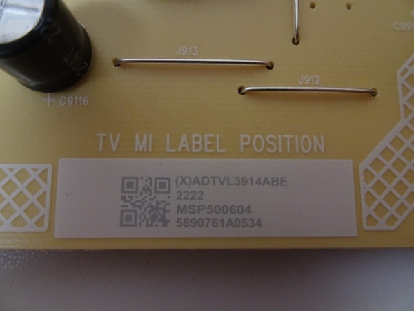 Vizio M50QXM-K01 Power Board ADTVL3914ABE