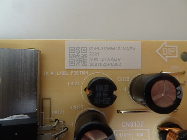 Onn 100012586 Power Board PLTVMW121XABV