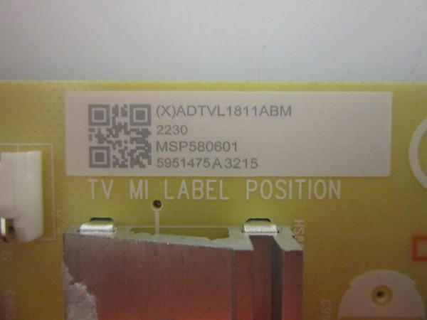 Vizio V585M-K01 Power Board ADTVL1811ABM