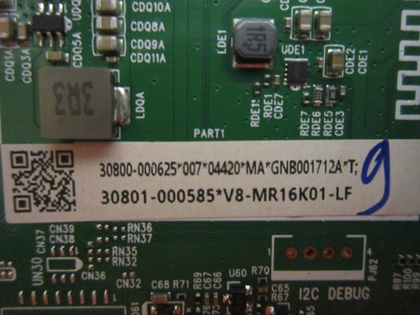 TCL 32S355 Main Board 30800-000625