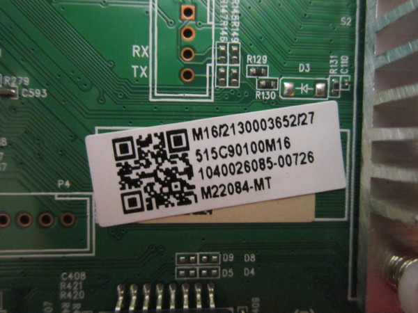 Onn 100012587 Main Board M22084-MT